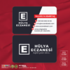 Eczane Kartvizit Baskı E00059