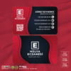 Eczane Kartvizit Baskı E00079