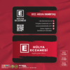 Eczane Kartvizit Baskı E00090