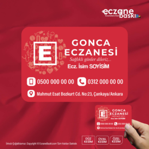 Eczane Magnet Baskı E0006