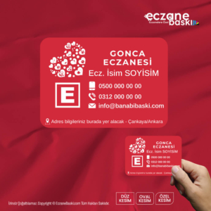 Eczane Magnet Baskı E0005
