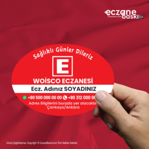 Eczane Magnet Baskı E00046