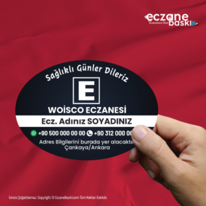Eczane Magnet Baskı E00045