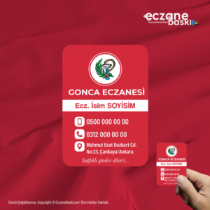 Eczane Magnet Baskı E00027