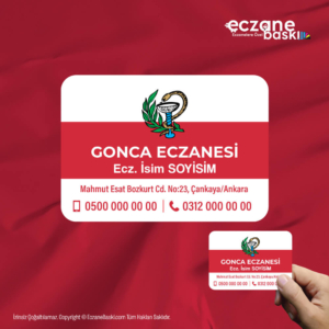 Eczane Magnet Baskı E00021