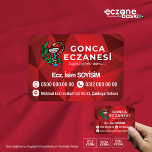 Eczane Magnet Baskı E00017