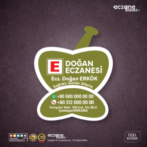 Havan Eczane Magnet Baskı E000116