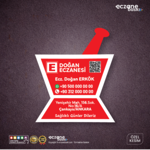 Havan Eczane Magnet Baskı E000120