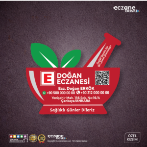 Havan Eczane Magnet Baskı E000125