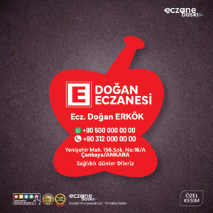 Havan Eczane Magnet Baskı E000119